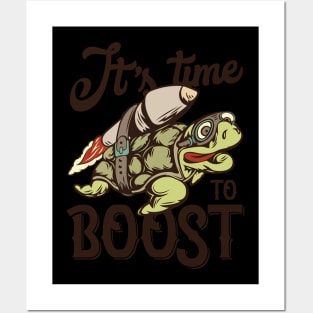 Turtle Booster Posters and Art